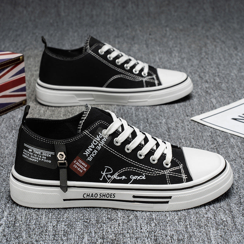 Women's casual sneakers made of durable canvas with a modern design Mune Fashion