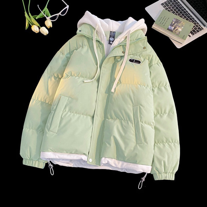 Women Quilted Parka Jacket Mune Fashion
