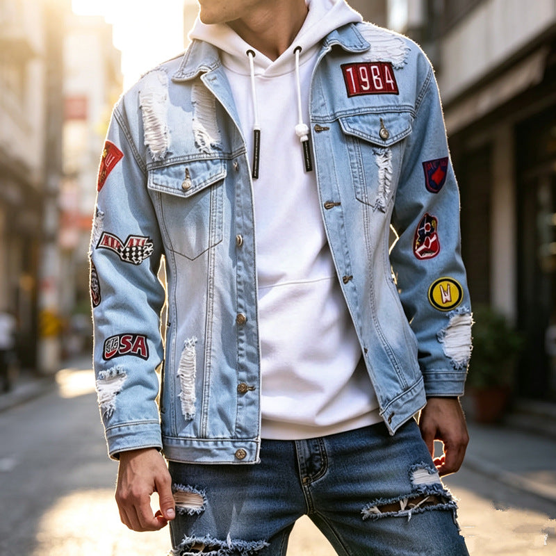 Men's Denim Jacket Mune Fashion