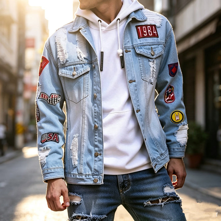 Men's Denim Jacket Mune Fashion
