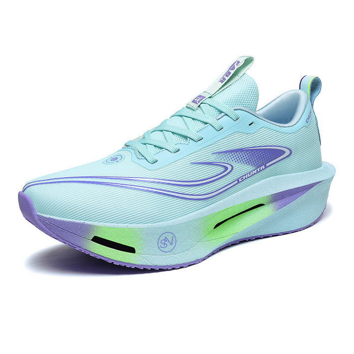 Unisex flowing Race Performance sneakers with high-profile reactive foam midsole and seamless lightweight knit upper Mune Fashion