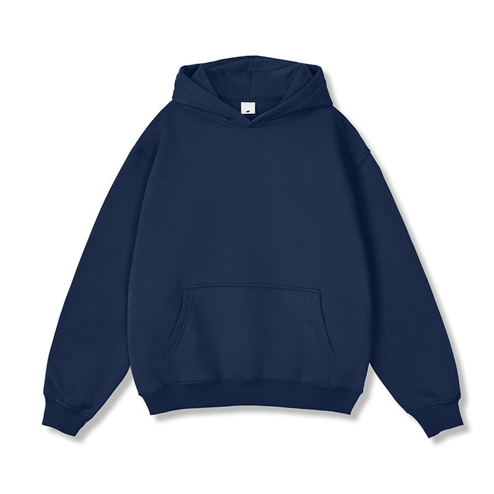 Unisex Oversize Hoodie made of cotton blend with kangaroo pocket and ribbed cuffs Mune Fashion