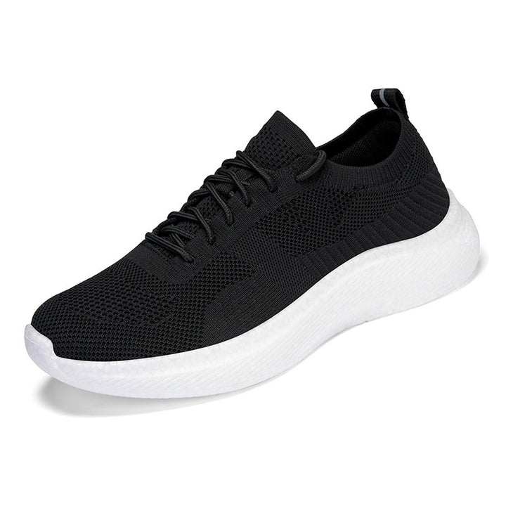 Unisex nan lightweight knit sneaker with anatomical toe box, cushioned heel support and shock-absorbing lightweight sole Mune Fashion