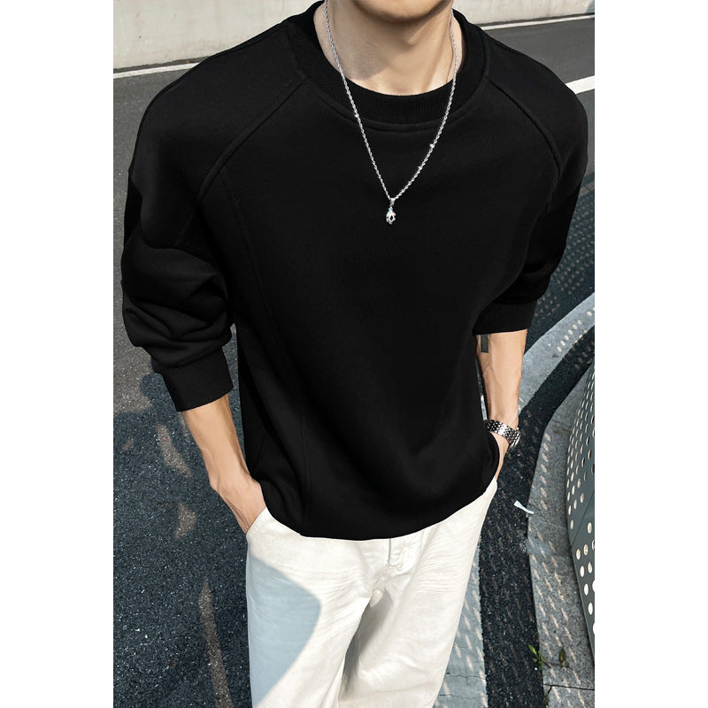 Men's Fashionable Sweatshirt with Raglan Sleeves Mune Fashion