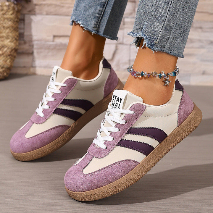 Ladies Urban Lifestyle Sneaker with sporty upper material and slip-resistant sole Mune Fashion