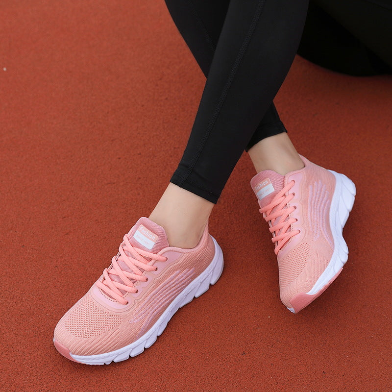Women's breathable lightweight knit sneakers with viscoelastic comfort sole Mune Fashion