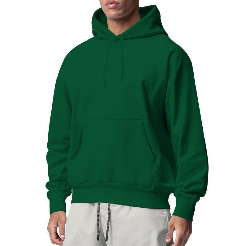 Men's nan Premium Hoodie with kangaroo pocket, brushed fleece interior, reinforced neck seam, and ribbed hem Mune Fashion