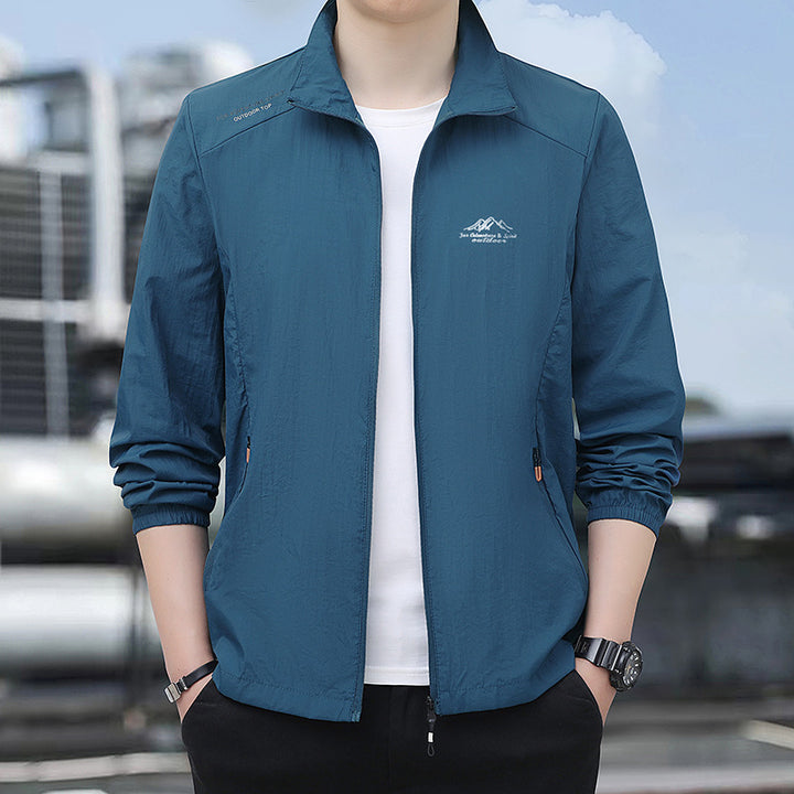 Men's Lightweight Outdoor Jacket with Wind Protection Mune Fashion