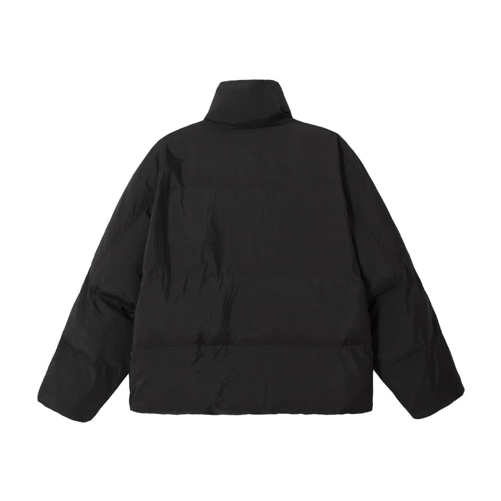 Unisex Boxy-Puffer Blouson with high stand-up collar and concealed front panel Mune Fashion