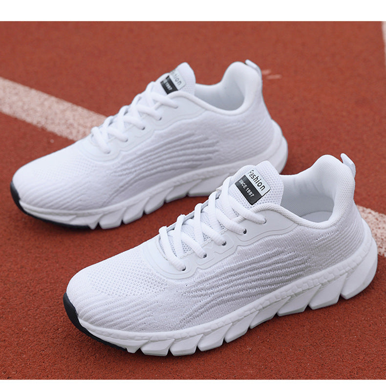 Women's breathable lightweight knit sneakers with viscoelastic comfort sole Mune Fashion