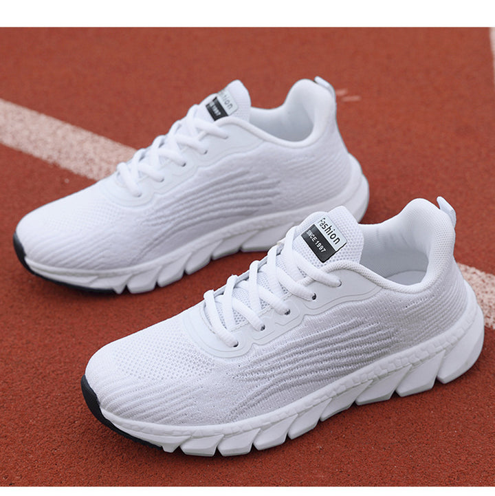 Women's breathable lightweight knit sneakers with viscoelastic comfort sole Mune Fashion