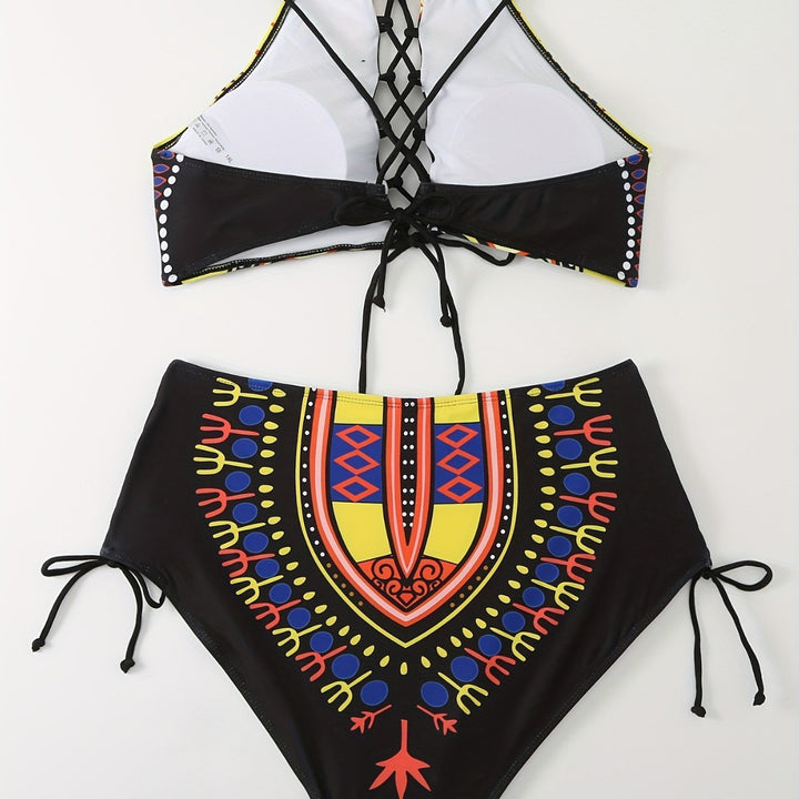 Women's High Quality Bikini with Sophisticated Lace-up Design Mune Fashion