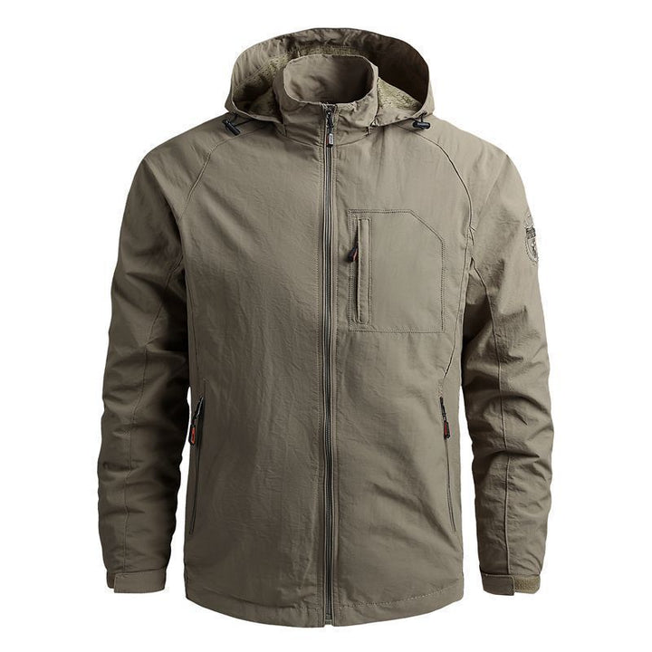 Men's Technical Multi-function Jacket with High Collar Mune Fashion