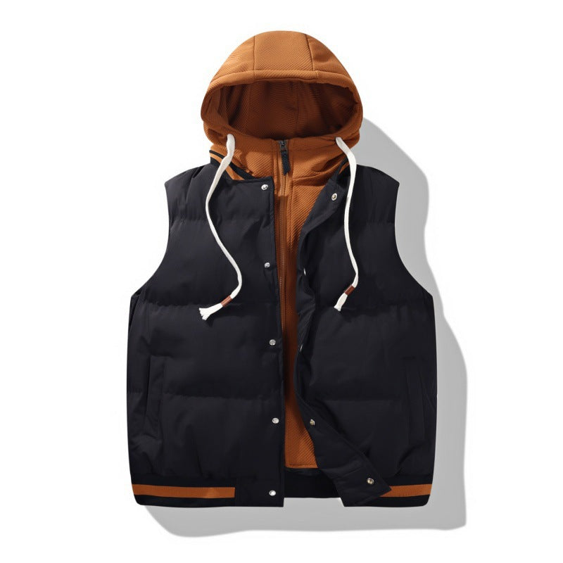 Women's multifunctional padded vest with hood Mune Fashion