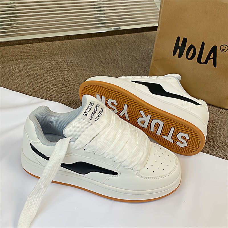 Women Sports Sneakers in fashionable retro look with special accents Mune Fashion