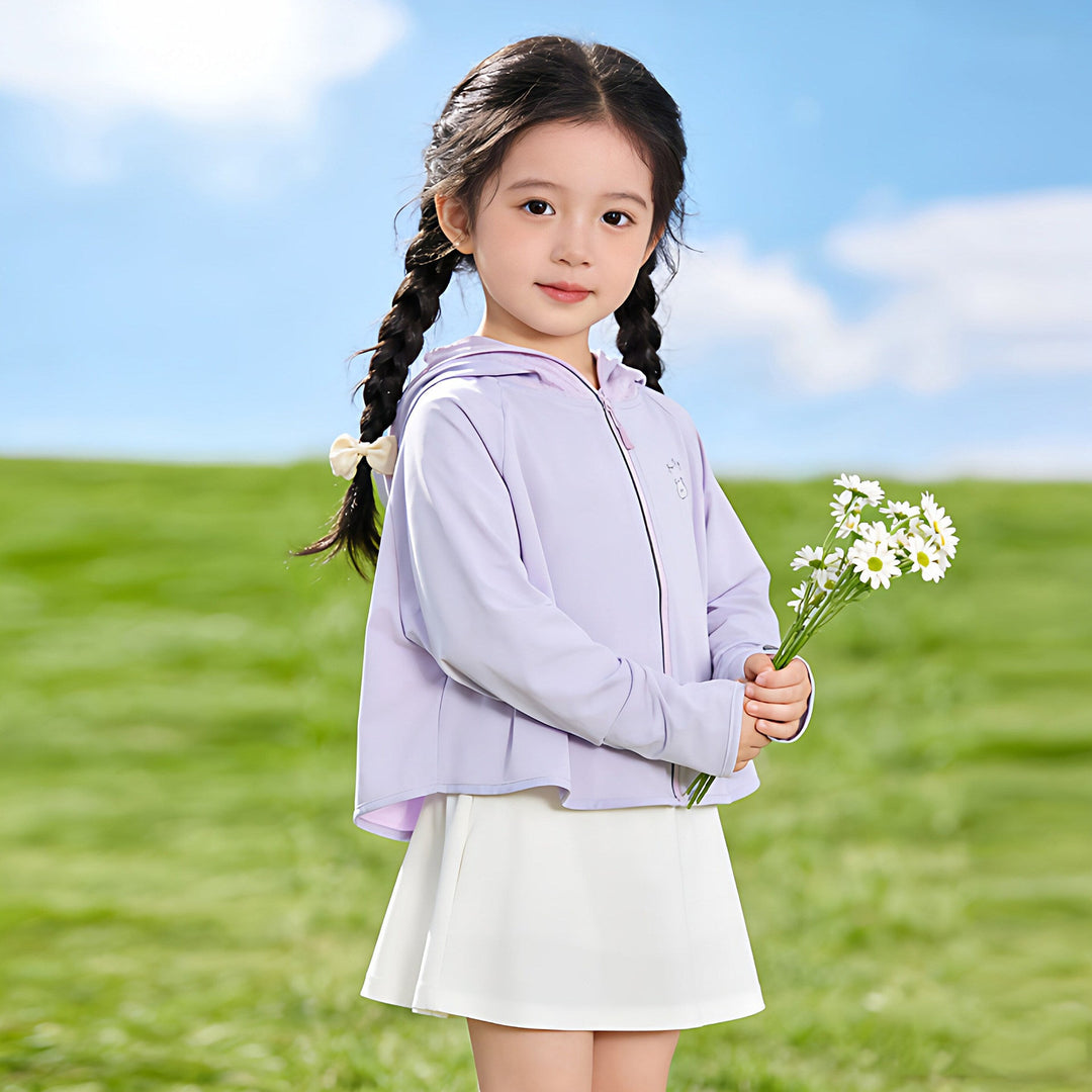 Girl Breathable UV Protection Jacket Mune Fashion