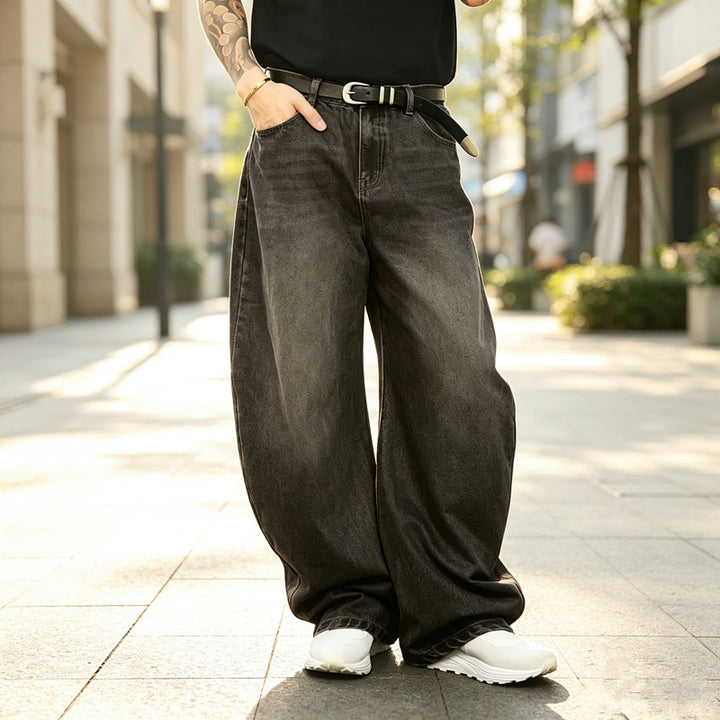 Men's Loose Jeans Mune Fashion