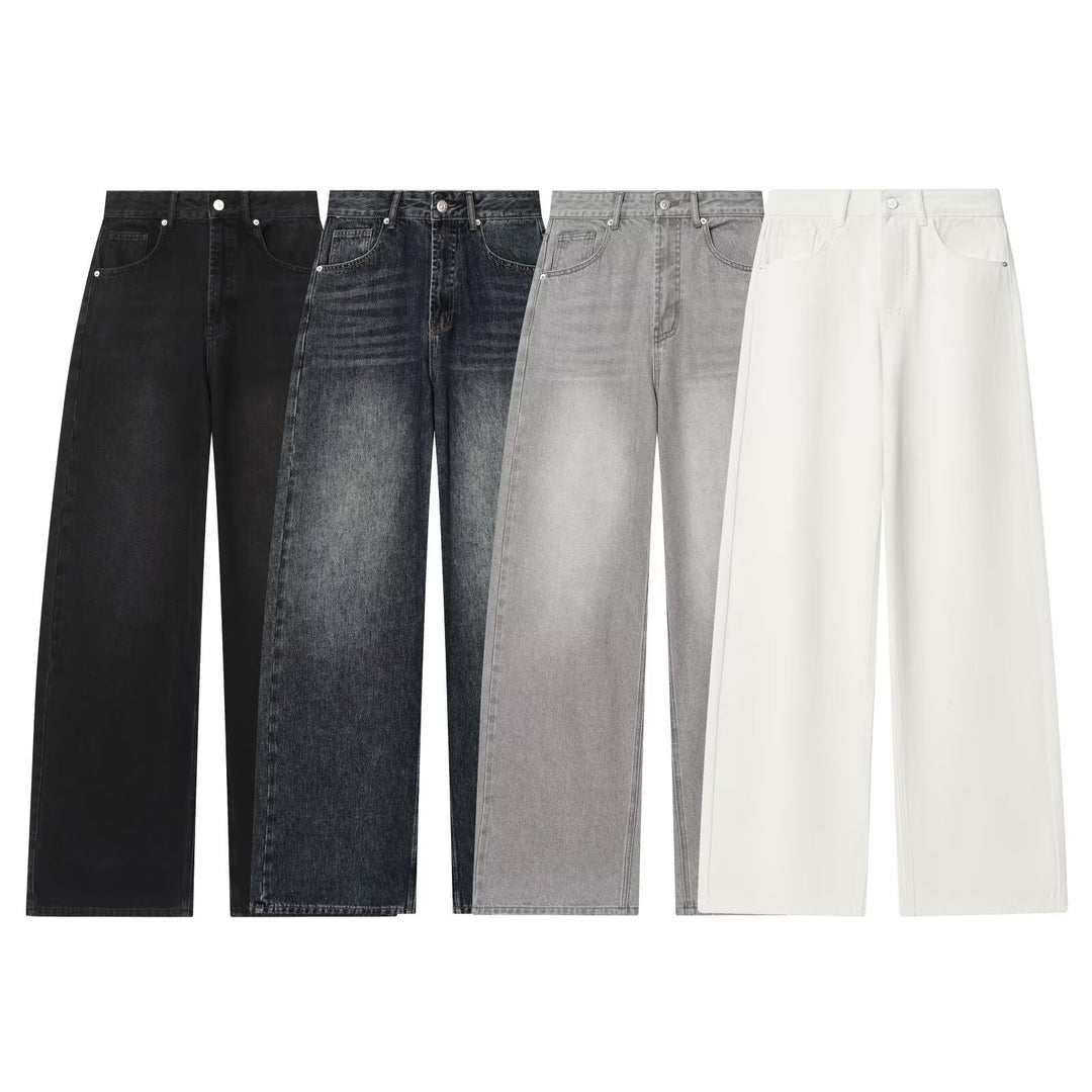 Women's Wide Highwaist Culotte Pants with Five-Pocket Design and Flowing Linen Look Mune Fashion