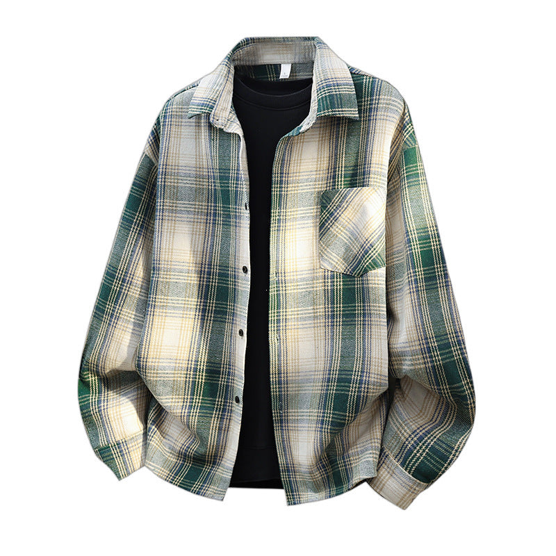 Men's Checkered Casual Shirt Mune Fashion