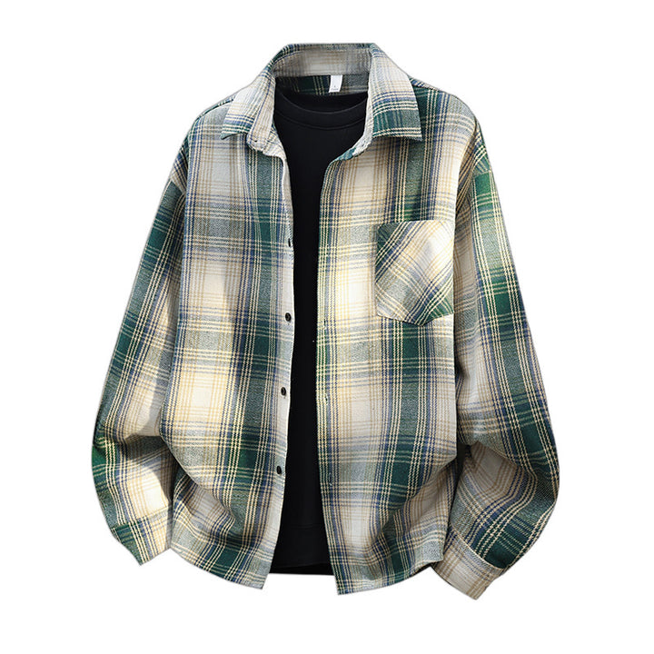 Men's Checkered Casual Shirt Mune Fashion