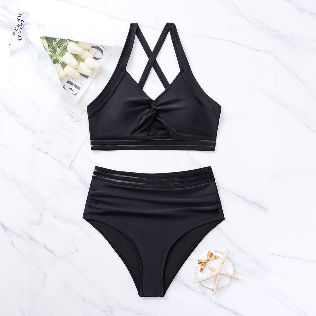 Ladies sporty bikini with intricate cut-out details Mune Fashion