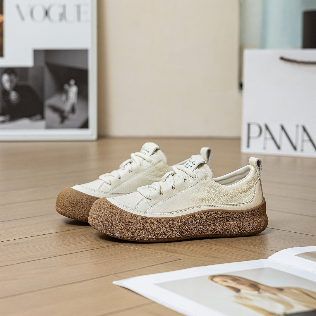 Ladies Comfortable Sneakers with sporty profile sole Mune Fashion
