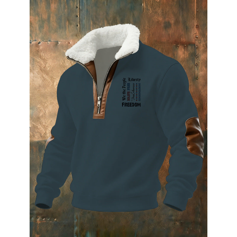 Men's Classic Hoodie with Fleece Detail Mune Fashion