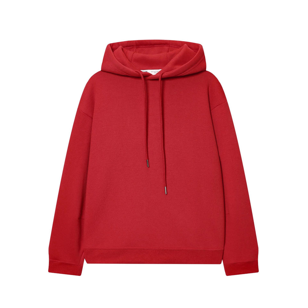 Women Oversize Hoodie made of heavy cotton blend with kangaroo pocket and drawstring Mune Fashion