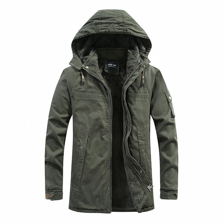 Men's Outdoor Jacket with Fleece Lining Mune Fashion