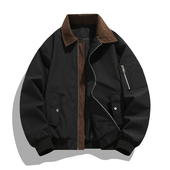 Men's Fashion Transitional Jacket with Quilted Design Mune Fashion