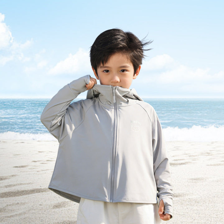 Boys functional UV protection jacket with hood Mune Fashion