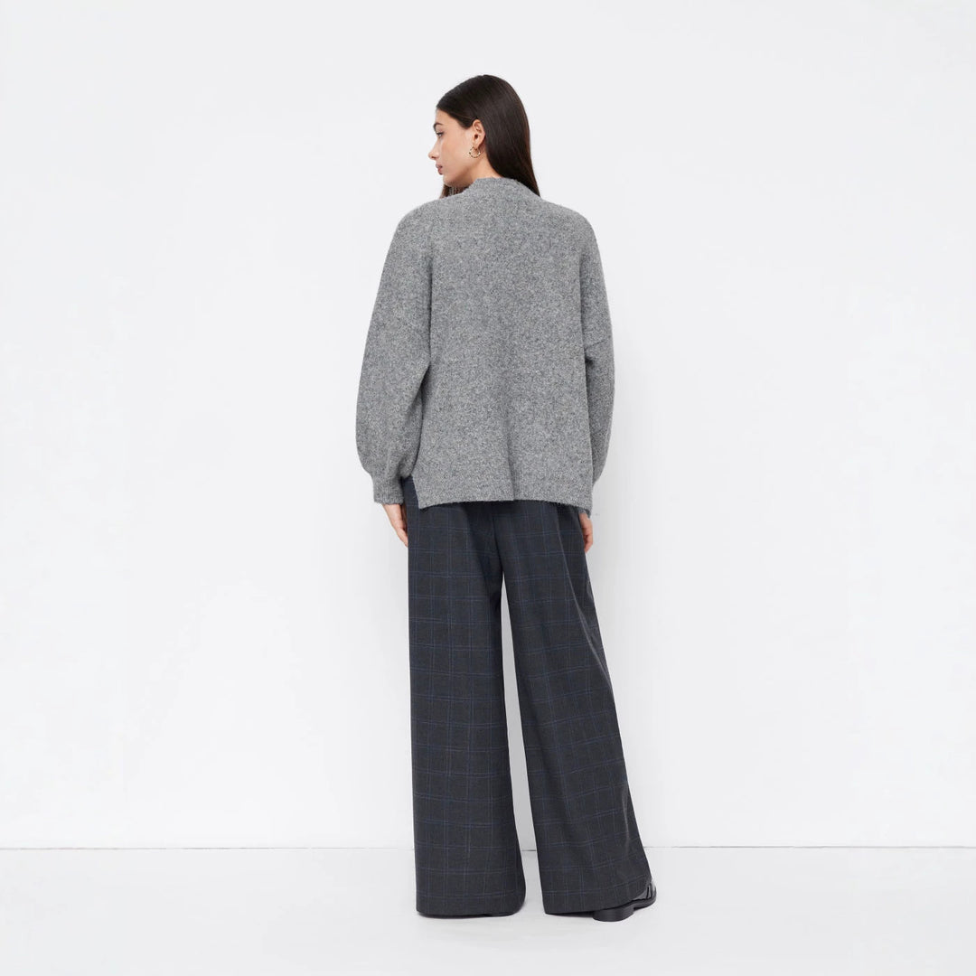 Women Comfortable Oversized Sweater Mune Fashion