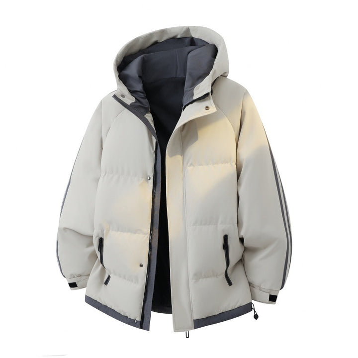 Men Warm Padded Quilted Jacket Mune Fashion
