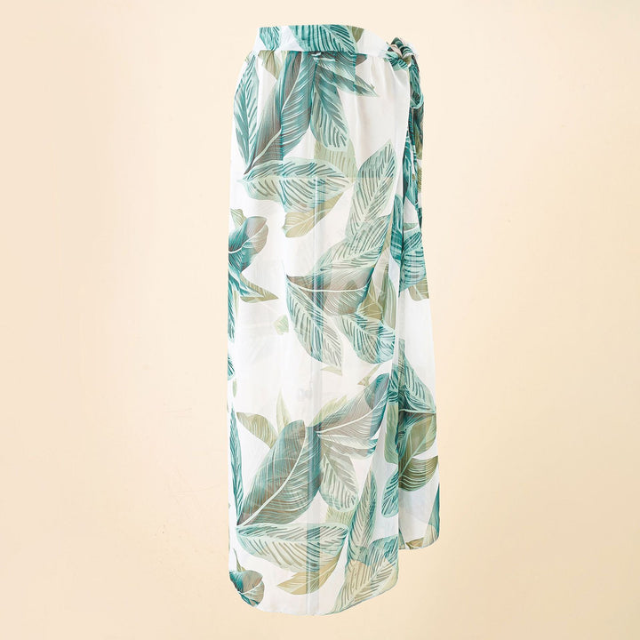 Women's maxi skirt with wrap band and light crepe quality Mune Fashion