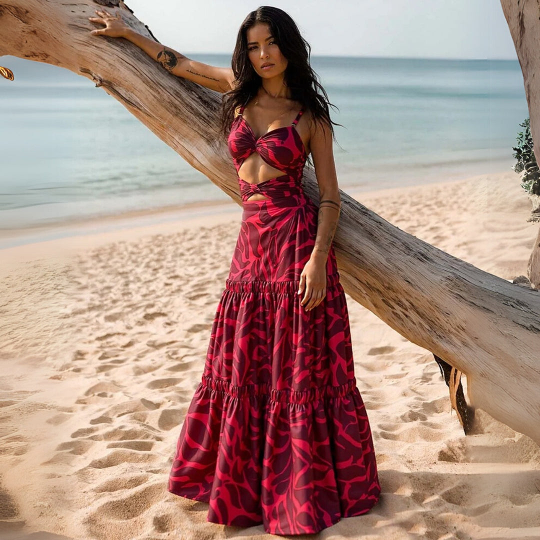 Women One-Piece Swimsuit with Sophisticated Wrap Design Mune Fashion