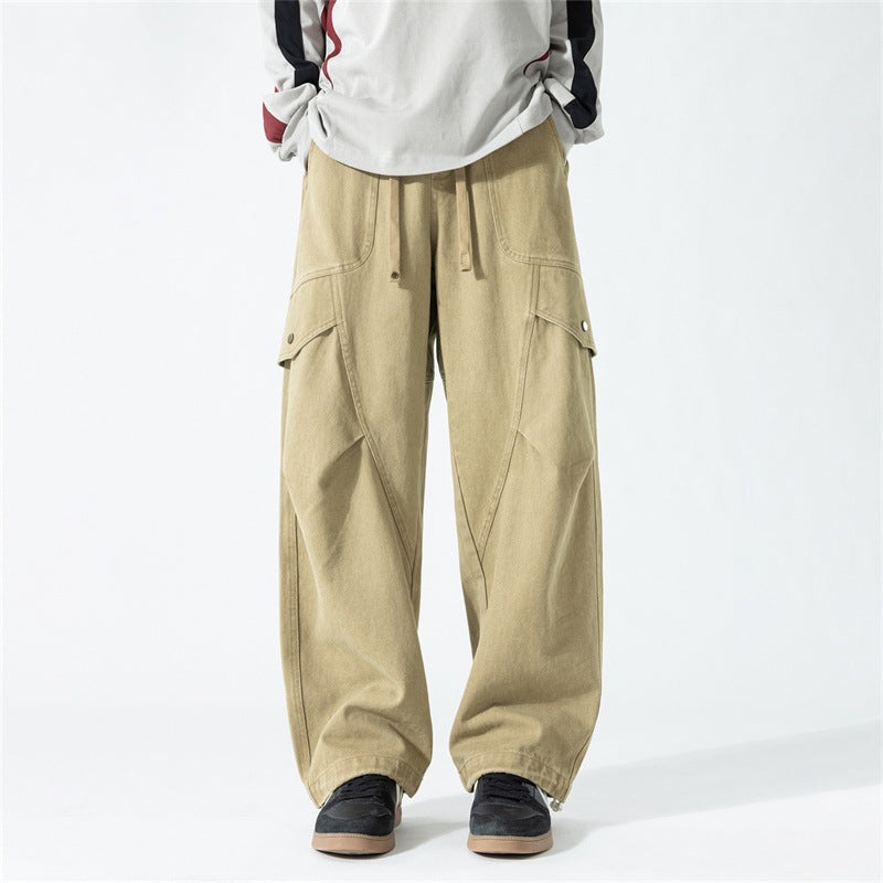 Men's Relaxed Cargo Pants made of lightweight ripstop with large flap and storage pockets