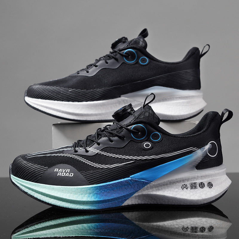 Unisex Performance Running Shoes with Twist Closure, Multi-layer Rebound Midsole and Stable TPU Heel Support Mune Fashion