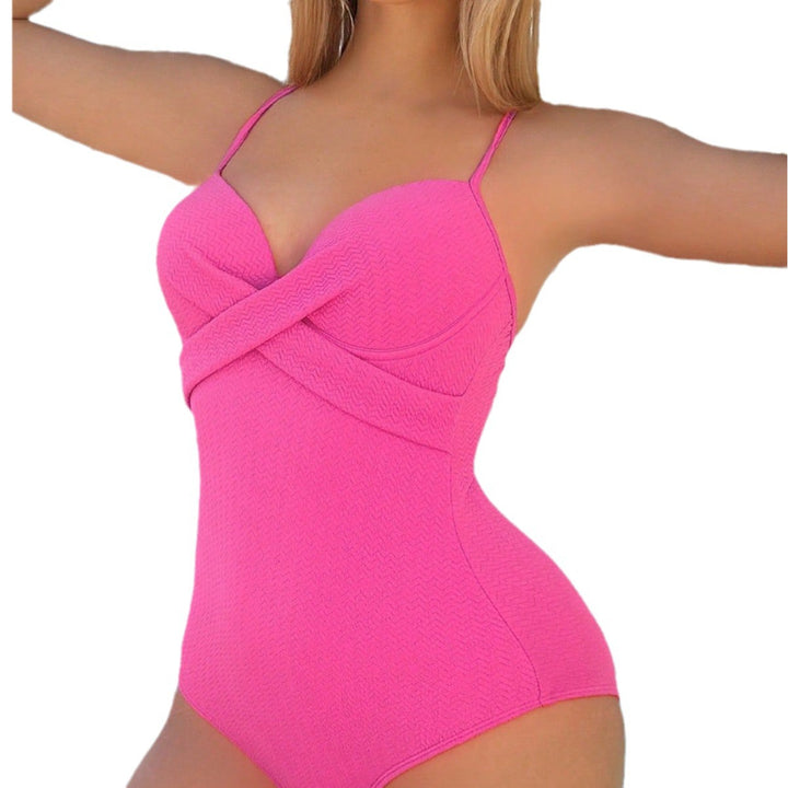 Women's comfortable and elegant swimsuit with cross-shaped design Mune Fashion