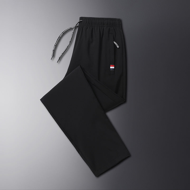 Men's Sporty Jogging Pants with Elastic Waistband Mune Fashion