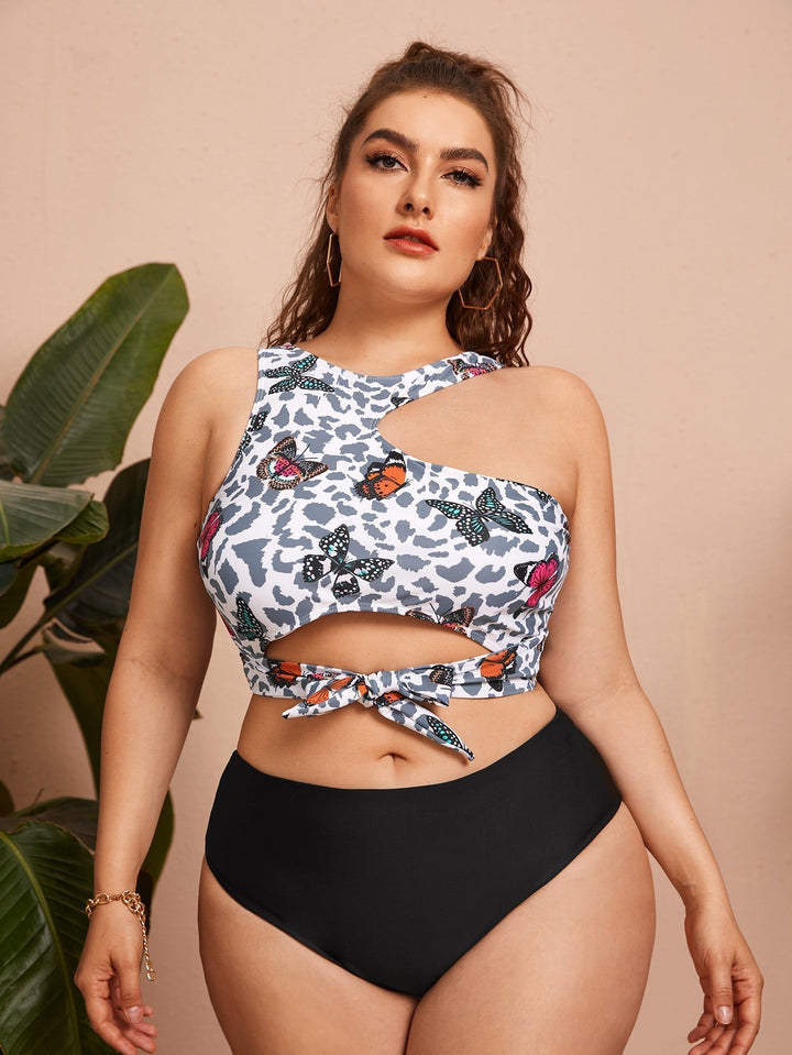 Women’s Bikini Set with Creative Cut-Out and Elegant Details Mune Fashion