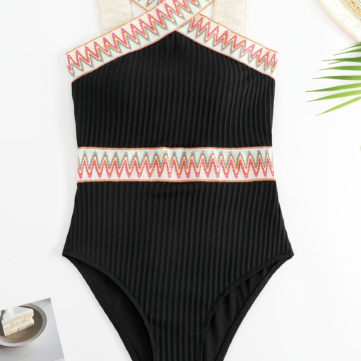 Women's Sporty Swimsuit with High-Cut Waist Mune Fashion