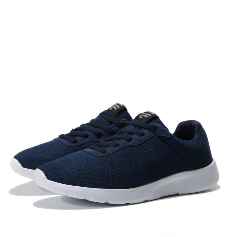 Unisex lightweight training sneakers with seamless knitted upper material, padded heel collar, and responsive EVA midsole Mune Fashion