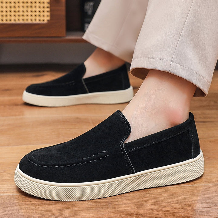 Men's Comfortable Suede Slippers Mune Fashion