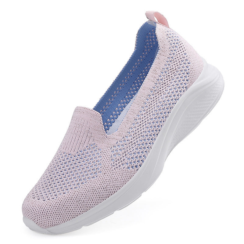 Women's seamless sock sneaker with memory foam insole and flexible lightweight sole Mune Fashion