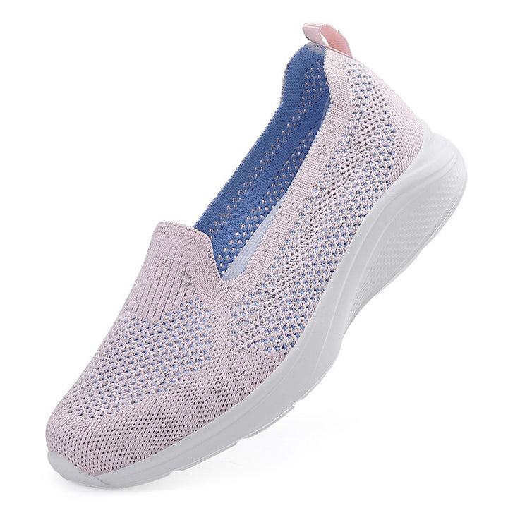 Women's seamless sock sneaker with memory foam insole and flexible lightweight sole Mune Fashion