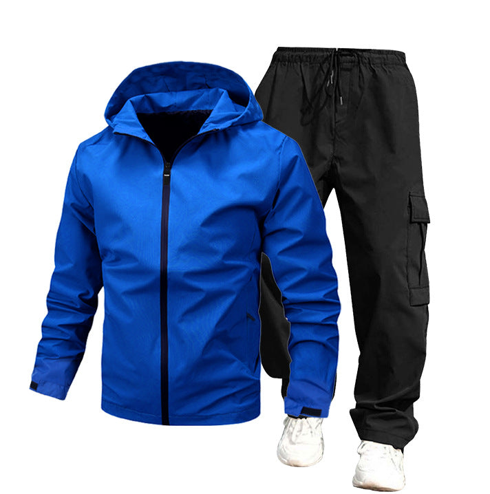 Men's Waterproof Outdoor Jacket and Cargo Pants Mune Fashion