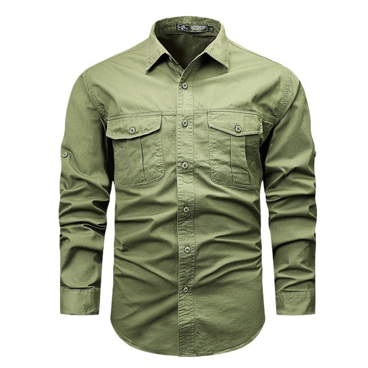 Men's Practical Outdoor Shirt Jacket Mune Fashion