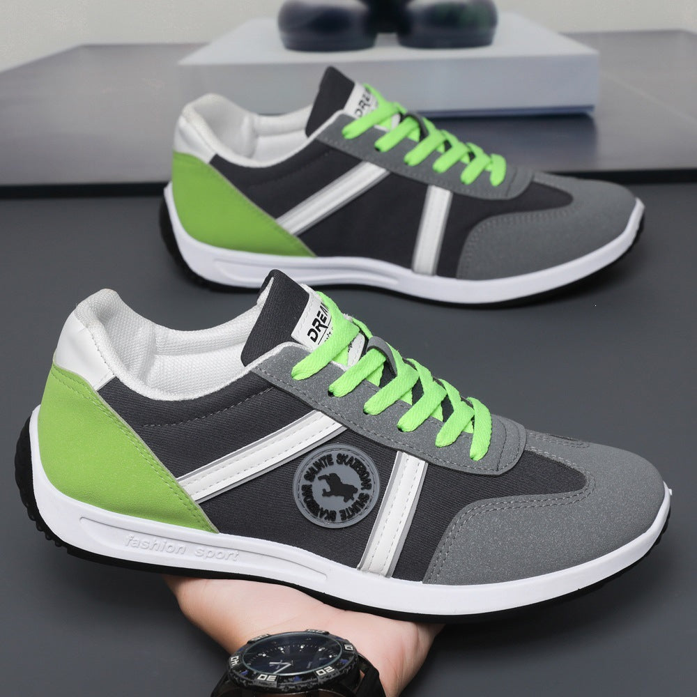 Men's Sporty Sneakers with Breathable Mesh Upper Mune Fashion 1788175413