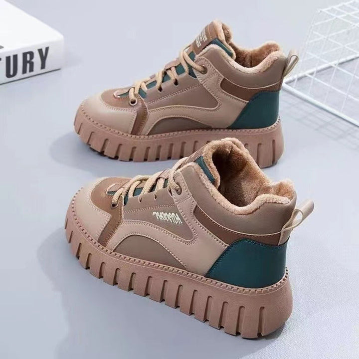 Women’s sporty high-top sneakers with padded interior and non-slip sole Mune Fashion