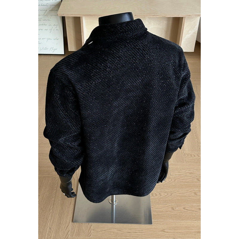 Men Printed Long Sleeve Shirt Mune Fashion